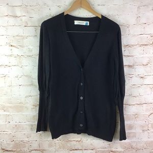 Sparrow black cardigan sweater Size medium